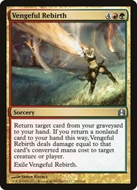 Vengeful Rebirth (Commander)