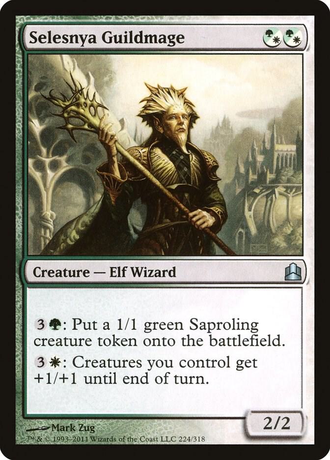 Selesnya Guildmage 224 card