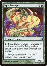 Squallmonger - Commander - Magic: The Gathering card