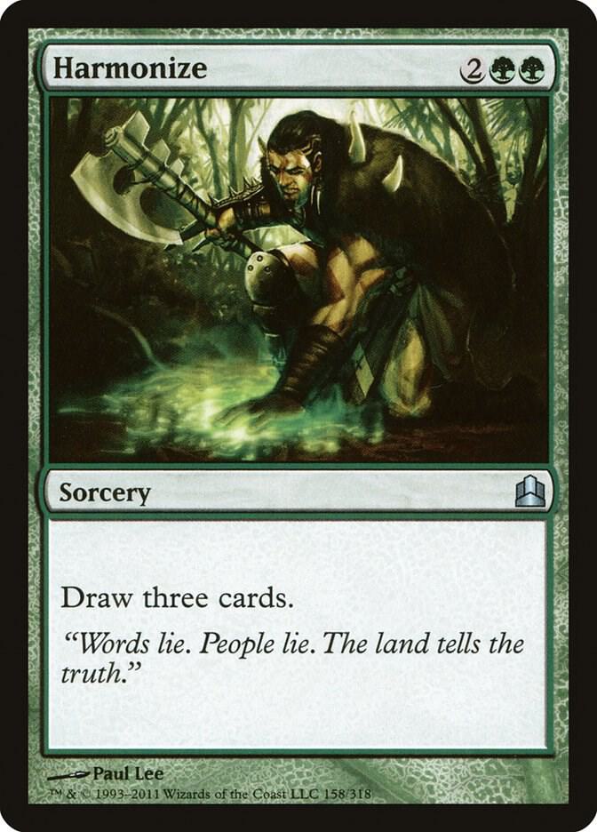 Harmonize 158 card