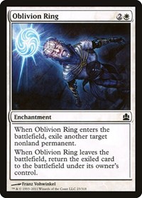 Oblivion Ring - Commander - Magic: The Gathering card