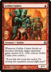 Goblin Cadets - Commander - Magic: The Gathering card