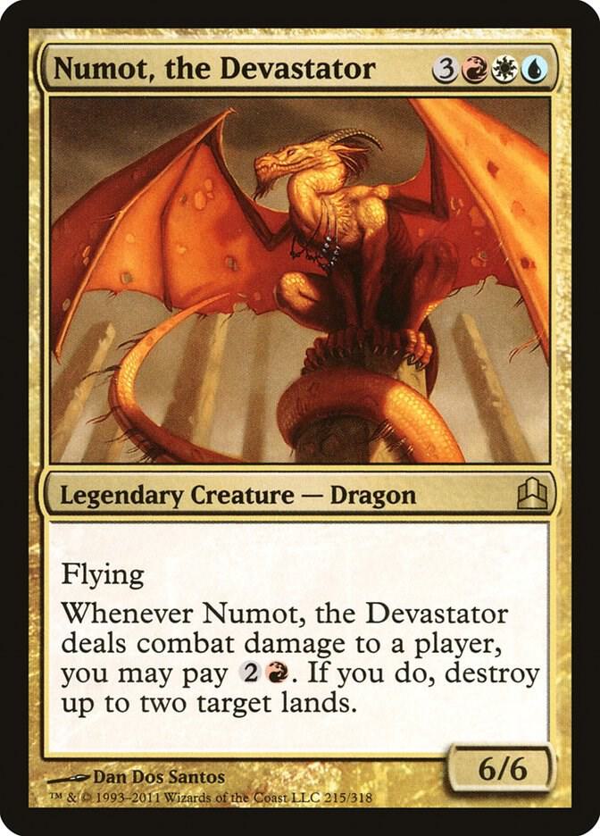 Numot, the Devastator 215 card