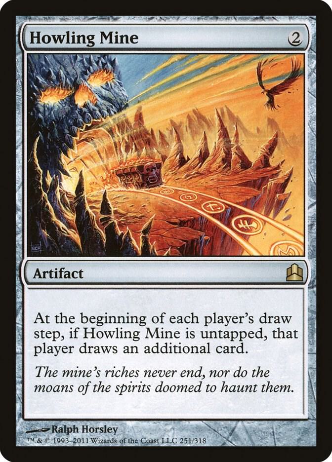 Howling Mine 251 card