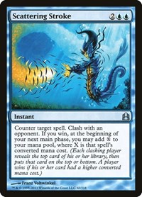 Scattering Stroke - Commander - Magic: The Gathering card