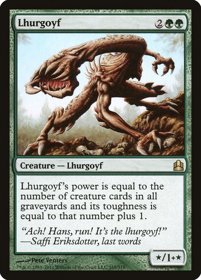 Lhurgoyf 165 card