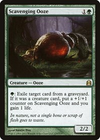 Scavenging Ooze - Commander - Magic: The Gathering card