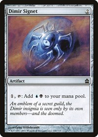 Dimir Signet - Commander - Magic: The Gathering card
