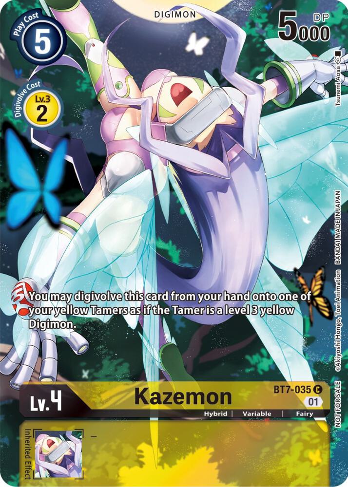 Kazemon (2nd Anniversary Frontier Card) - Next Adventure - Digimon