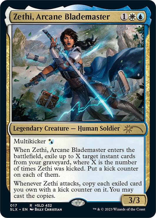 Zethi, Arcane Blademaster - SLX Cards - Magic: The Gathering