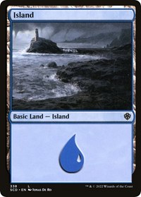 Island (338) (Starter Commander Decks)