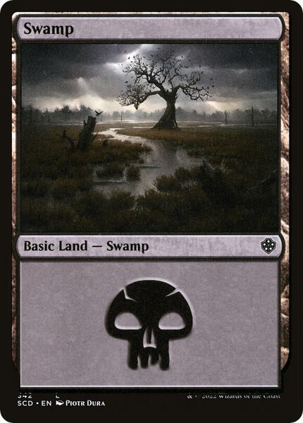 Swamp (342) - Starter Commander Decks - Magic: The Gathering ...