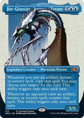 Jin-Gitaxias, Progress Tyrant (Concept Praetor) - Phyrexia: All