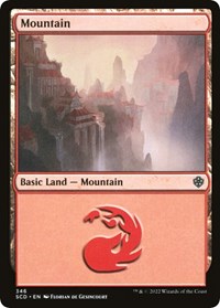 Mountain (346) (Starter Commander Decks)