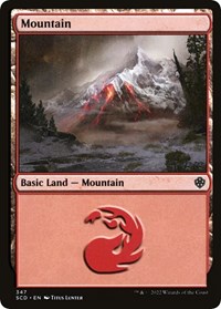 Mountain (347) (Starter Commander Decks)