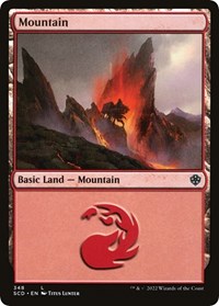 Mountain (348) (Starter Commander Decks)