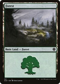 Forest (351) (Starter Commander Decks)
