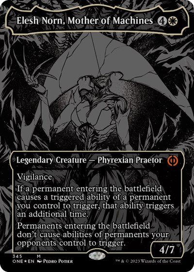 Elesh Norn, Mother of Machines (Oil Slick Raised Foil)