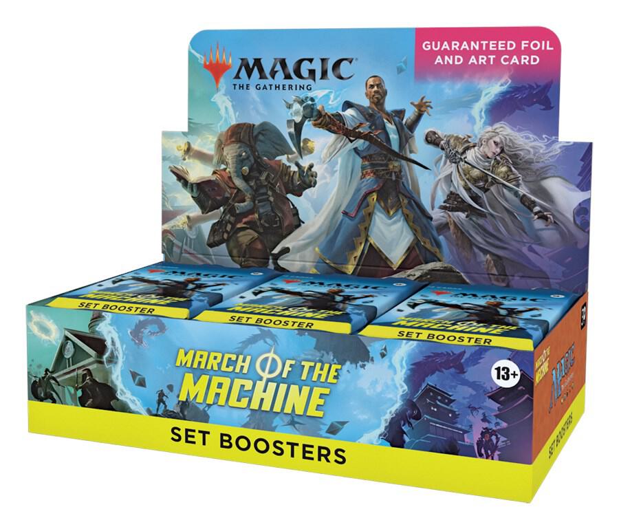 MTG MARCH OF THE MACHINE セットブースター　7個 Amazon.com: MTG: March Of The Machine Set Booster : Toys & Games