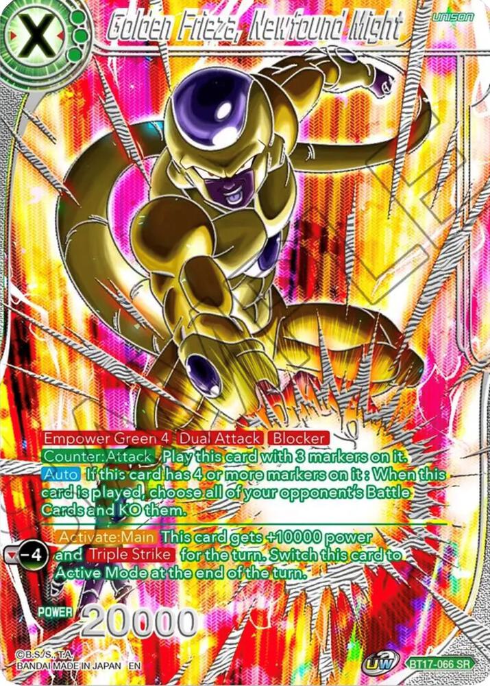 Golden Frieza, Newfound Might #BT17-066 — Collector's Selection Vol. 3