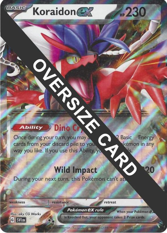 Koraidon ex 125/198 from Jumbo Cards