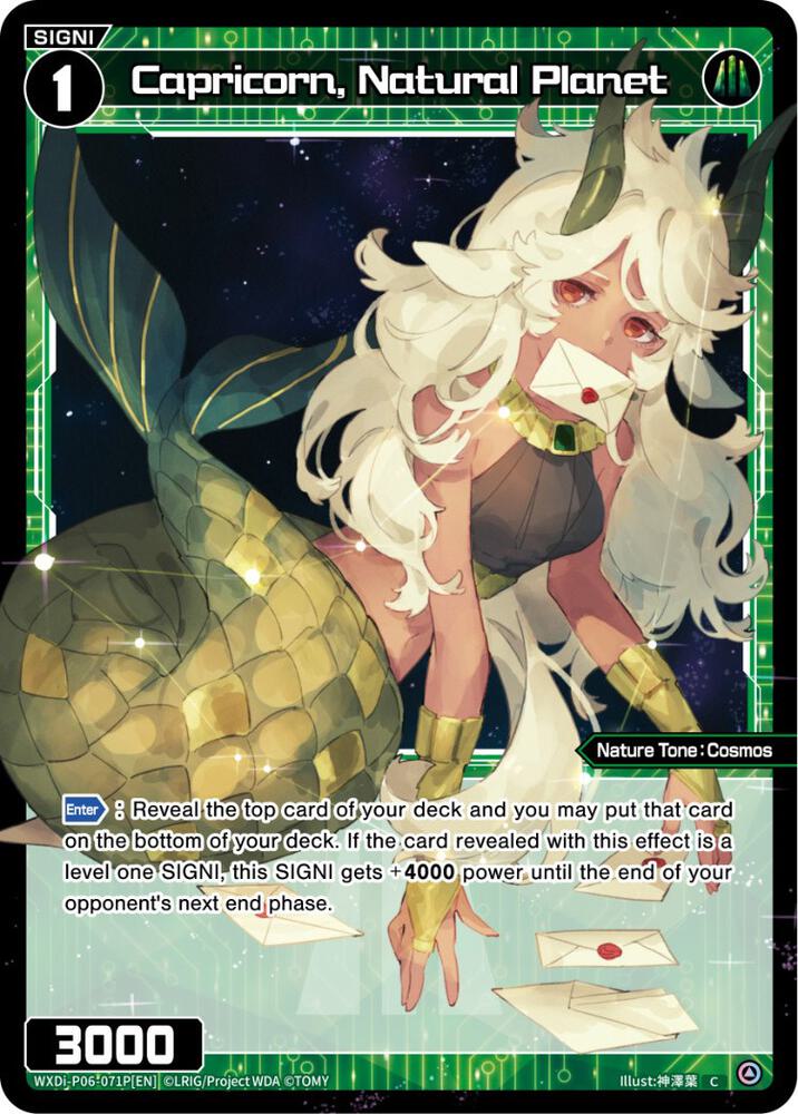 Capricorn Natural Planet Parallel Foil