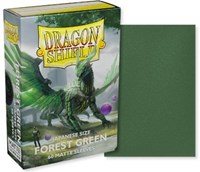 Dragon Shield Dual Matte Japanese Sleeves - Forest Green (60-Pack) · Dragon Shield Card Sleeves