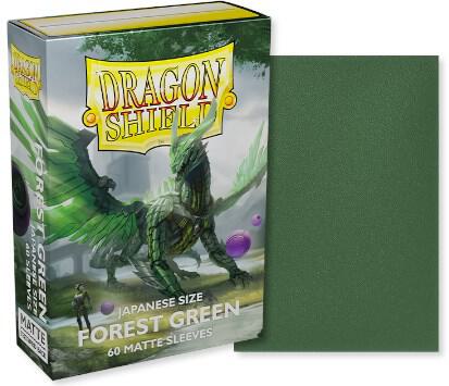 Dragon Shield Dual Matte Japanese Sleeves - Forest Green