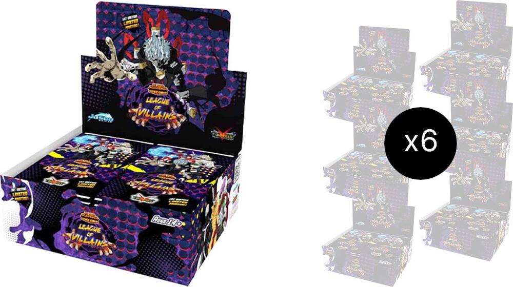 My Hero Academia: League of Villains Booster Box Case [1st Edition] -  UniVersus: My Hero Academia: League of Villains - UniVersus - TCGplayer.com