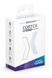 Cortex Sleeves Standard Size - Matte White (100ct.) · Ultimate Guard Card Sleeves