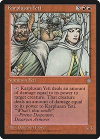 Karplusan Yeti (Ice Age)