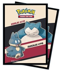 Snorlax and Munchlax Standard Deck Protector Sleeves for Pokemon (65-Pack) · Ultra Pro Card Sleeves