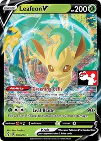 Leafeon V (Prize Pack Series Cards)