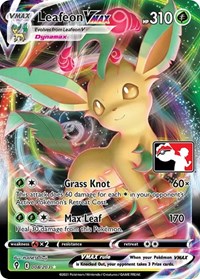 Leafeon VMAX #008/203 from Prize Pack Series Cards Pokemon card image