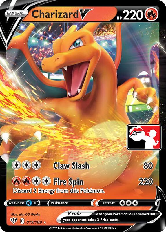 Charizard V (Prize Pack Series 1)