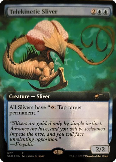 Telekinetic Sliver Extended Art