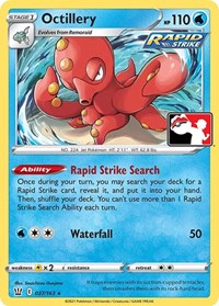 Octillery #037/163 from Prize Pack Series Cards Pokemon card image