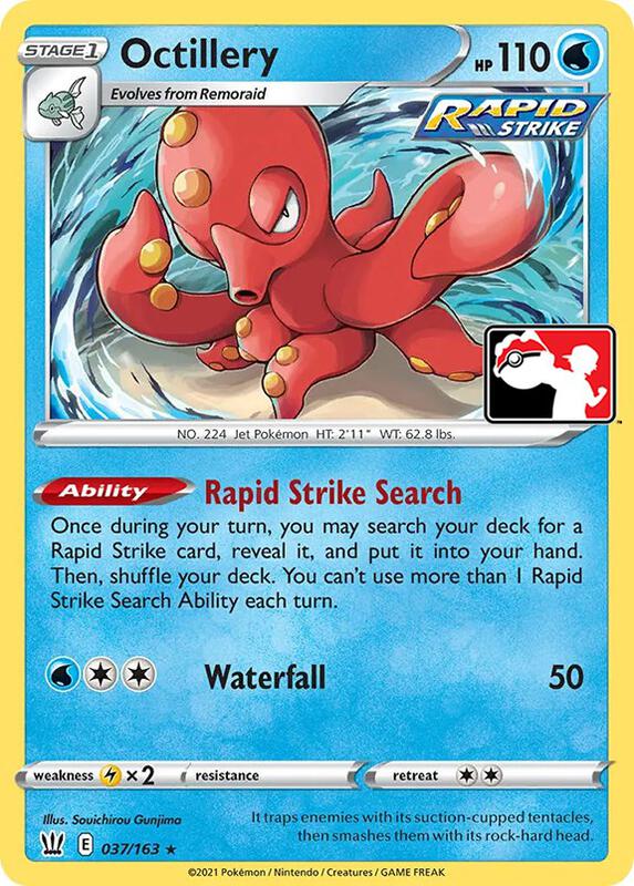 Octillery 037/163 from Prize Pack Series Cards