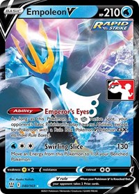 Empoleon V (Prize Pack Series Cards)