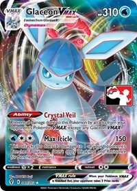 Glaceon VMAX #041/203 from Prize Pack Series Cards Pokemon card image