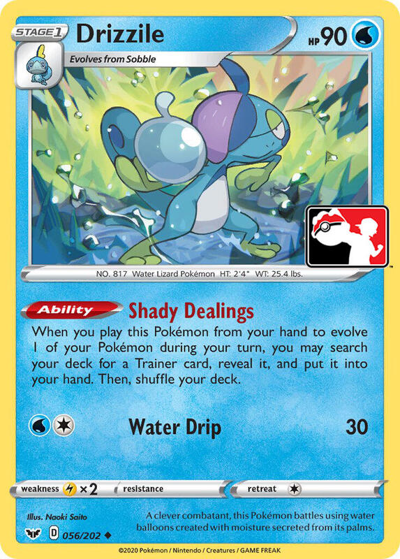 Drizzile 056/202 from Prize Pack Series Cards
