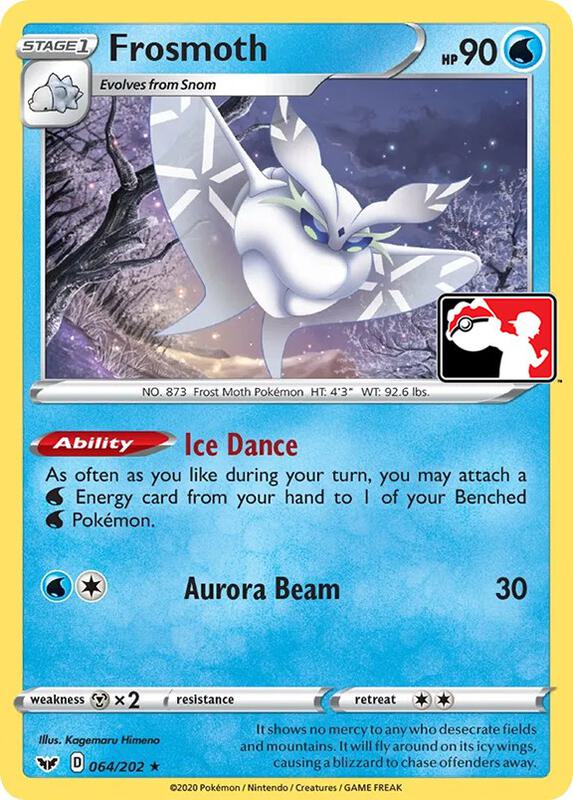 Frosmoth 064/202 from Prize Pack Series Cards