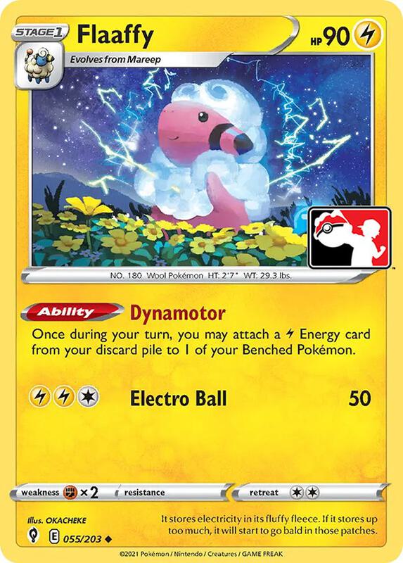 Flaaffy 055/203 from Prize Pack Series Cards