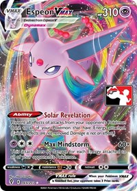 Espeon VMAX (Prize Pack Series Cards)