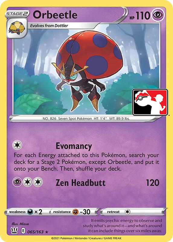 Orbeetle 065/163 from Prize Pack Series Cards