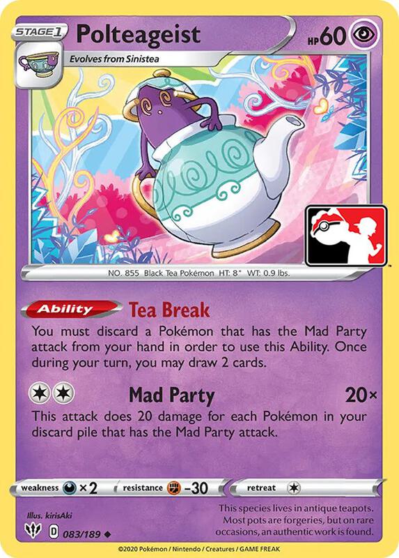 Polteageist 083/189 from Prize Pack Series Cards