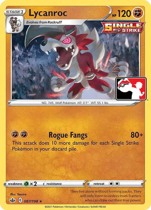 Lycanroc 087/198 from Prize Pack Series Cards
