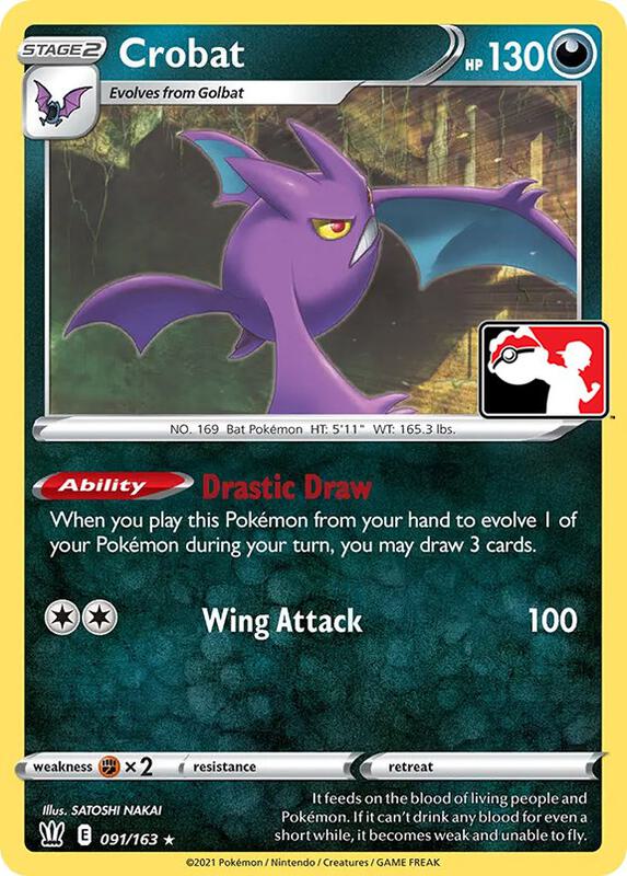 Crobat 091/163 from Prize Pack Series Cards
