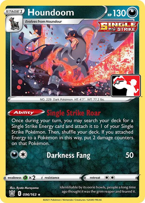 Houndoom 096/163 from Prize Pack Series Cards