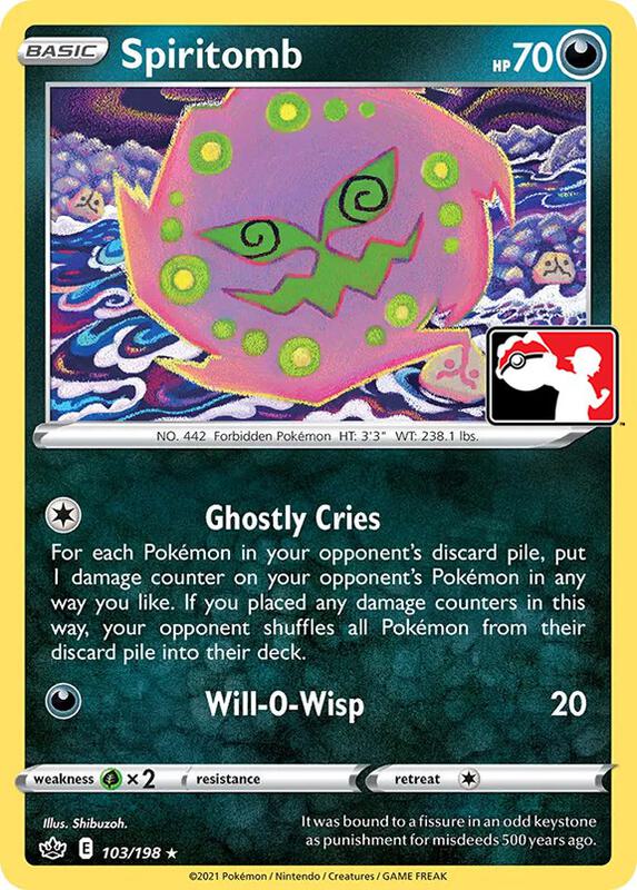 Spiritomb 103/198 from Prize Pack Series Cards